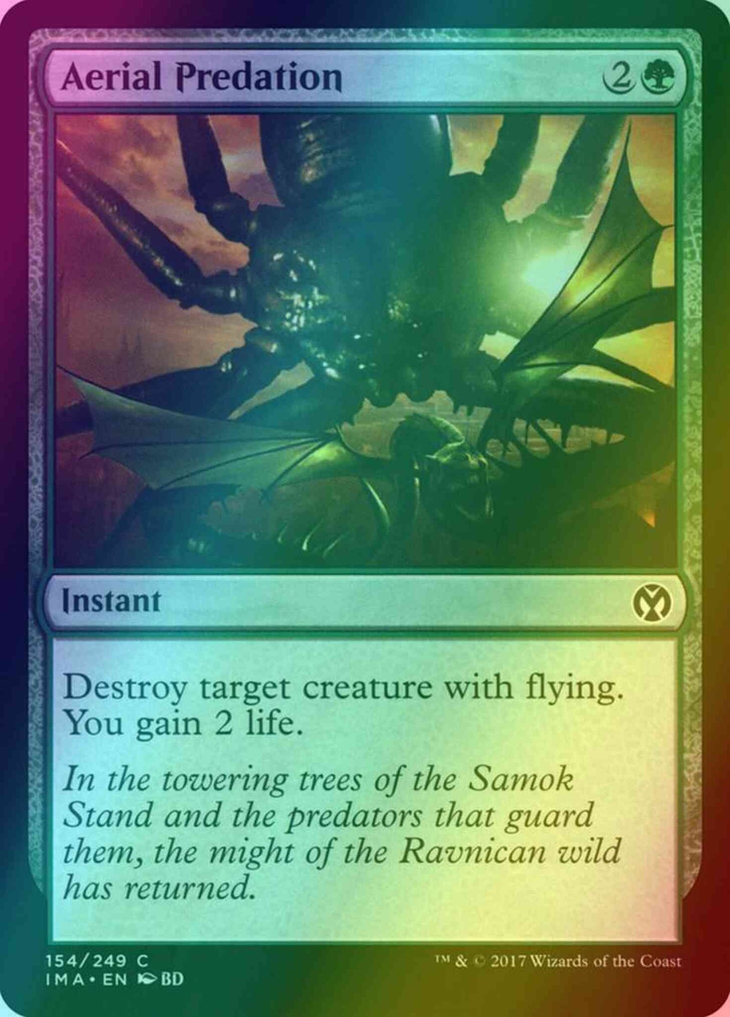 Aerial Predation [154] [Iconic Masters] [Foil]