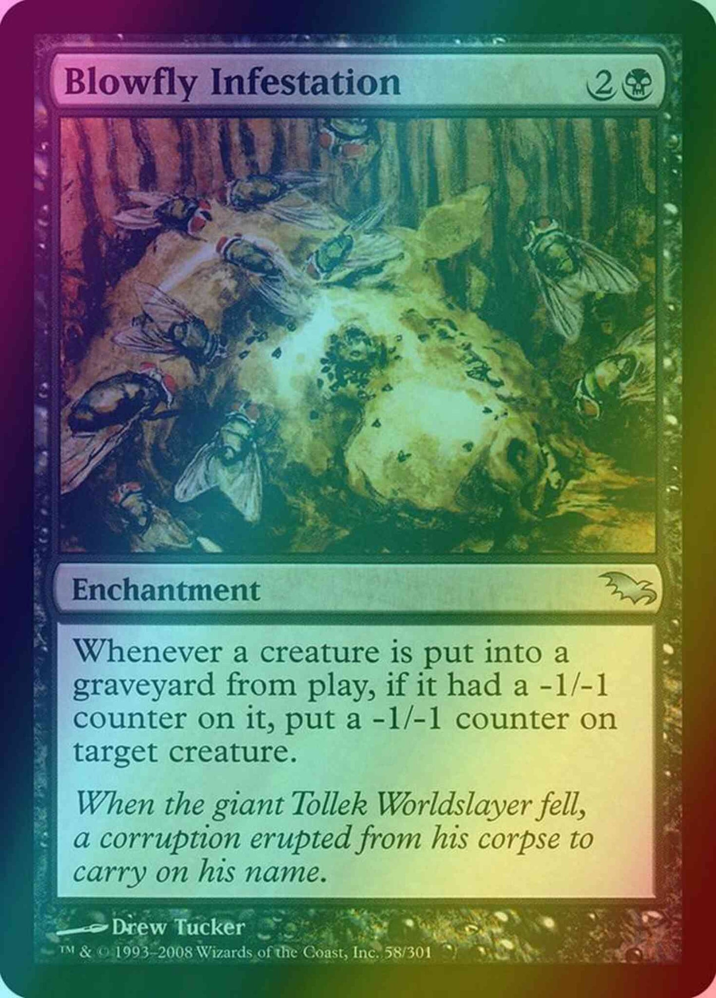 Blowfly Infestation [58] [Shadowmoor] [Foil]