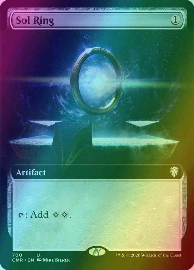 Sol Ring [700] [Extended Art] [Commander Legends] [Foil]