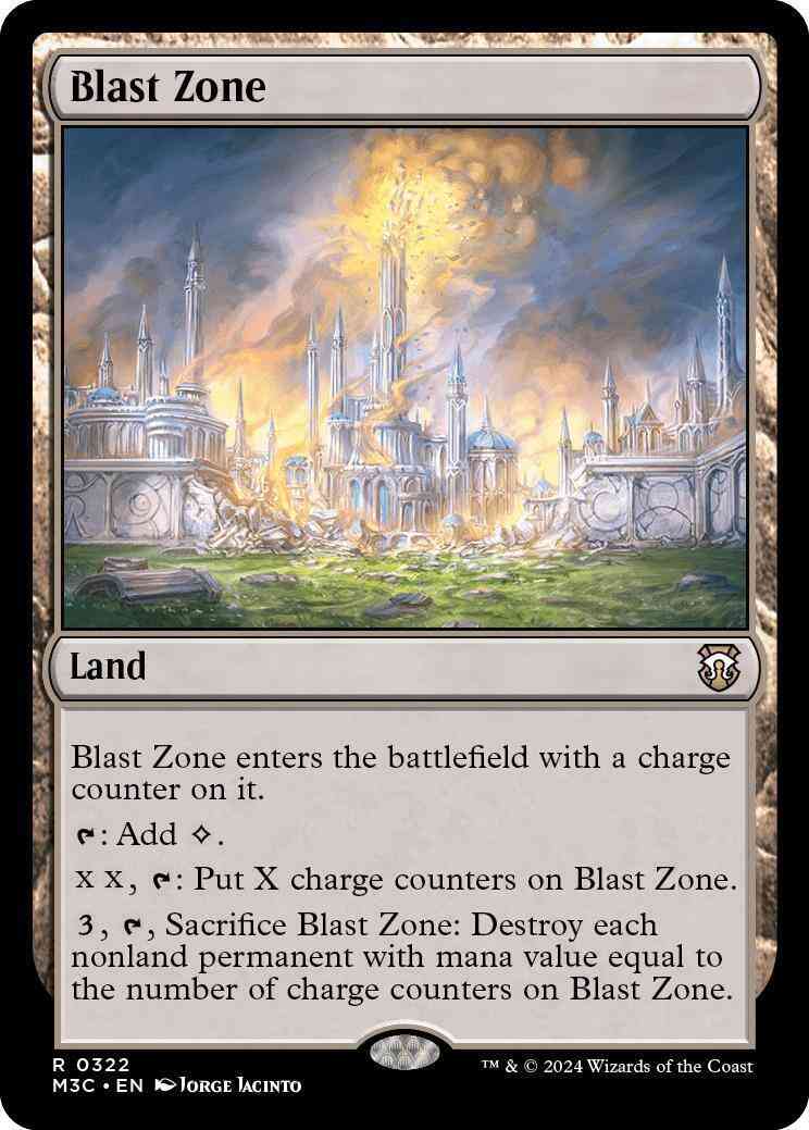 Blast Zone [322] [Modern Horizons 3: Commander] [Non-Foil]