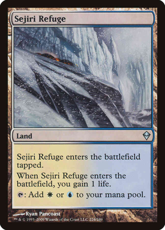 Sejiri Refuge [224] [Zendikar] [Non-Foil]