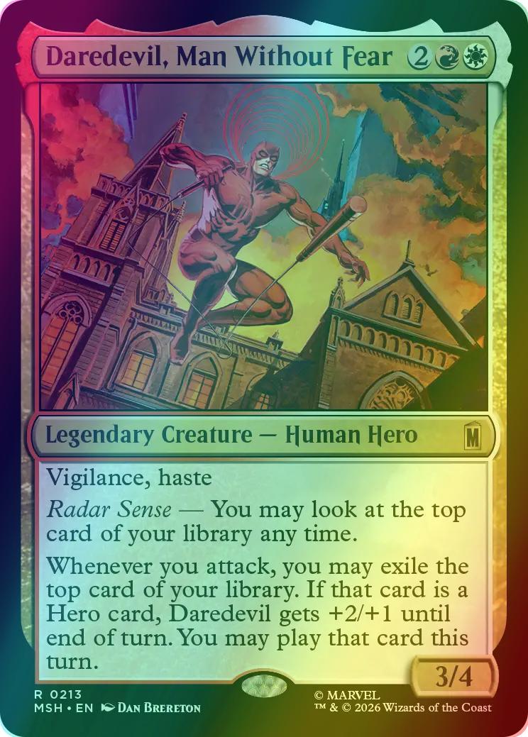 Daredevil, Man Without Fear [213] [Marvel Super Heroes] [Foil]