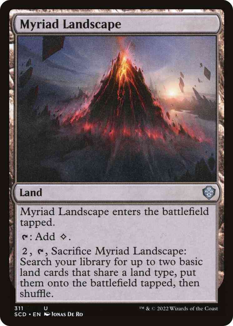 Myriad Landscape [311] [Starter Commander Decks] [Non-Foil]