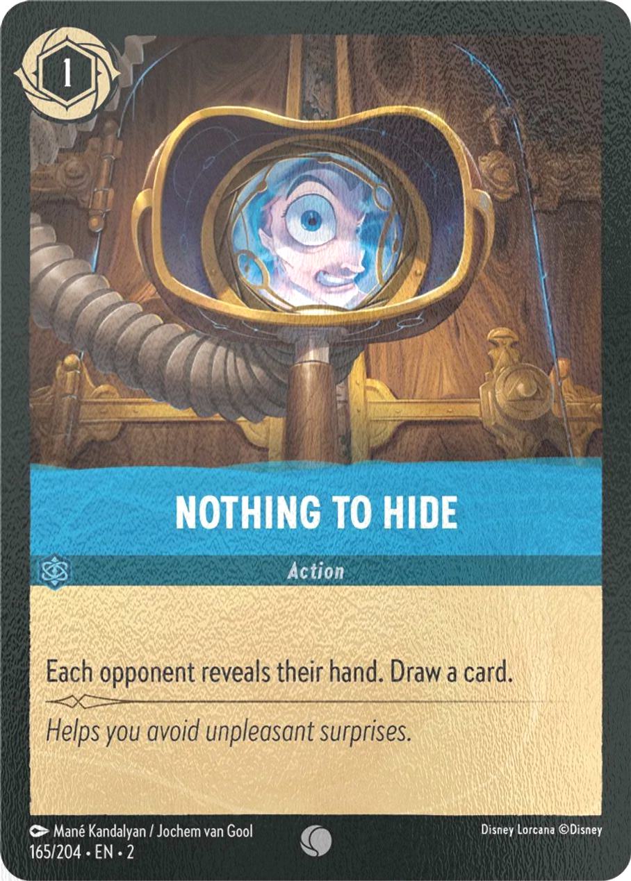 Nothing to Hide - 165/204 [Rise Of The Floodborn] [Cold Foil]