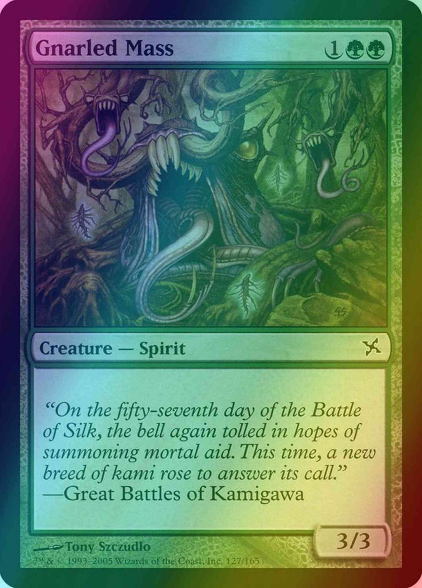 Gnarled Mass [127] [Betrayers of Kamigawa] [Foil]