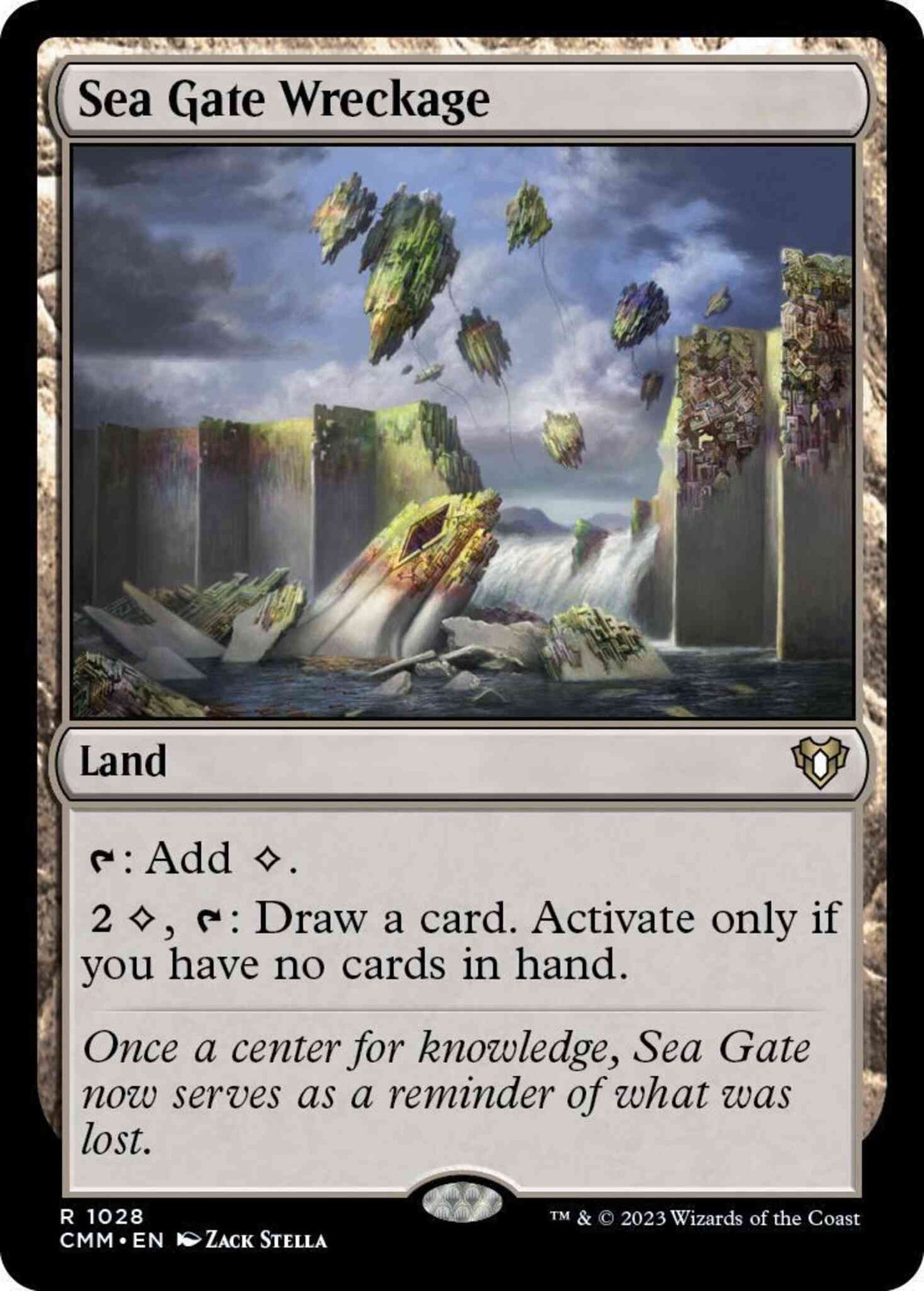 Sea Gate Wreckage [1028] [Commander Masters] [Non-Foil]