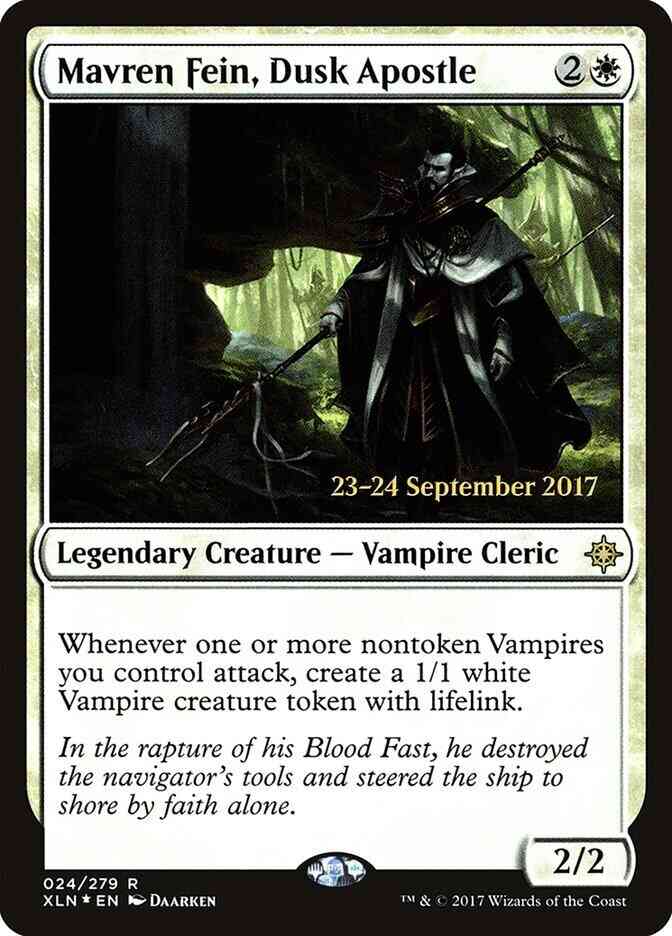 Mavren Fein, Dusk Apostle [24s] [Ixalan Promos] [Foil]