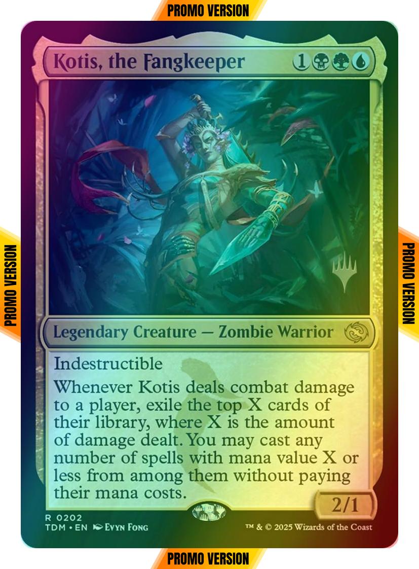Kotis, the Fangkeeper [202p] [Promo Pack] [Tarkir: Dragonstorm: Promos] [Foil]