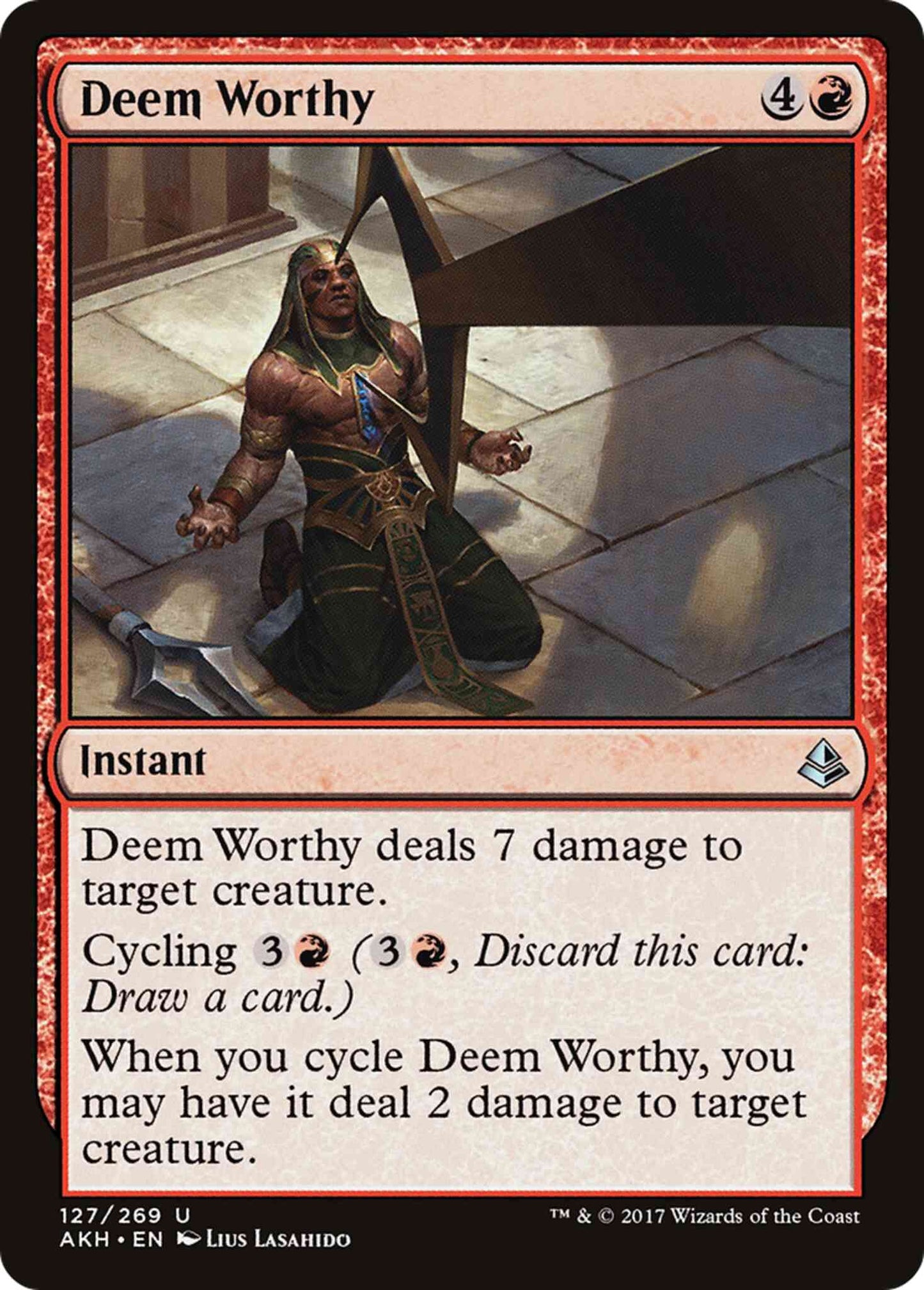 Deem Worthy [127] [Amonkhet] [Non-Foil]