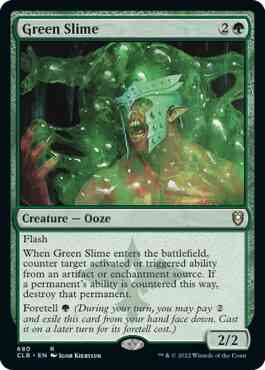 Green Slime [680] [Commander Legends: Battle for Baldur's Gate] [Non-Foil]