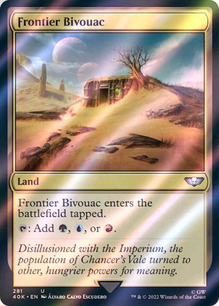 Frontier Bivouac [281] [Universes Beyond: Warhammer 40,000] [Surge Foil]