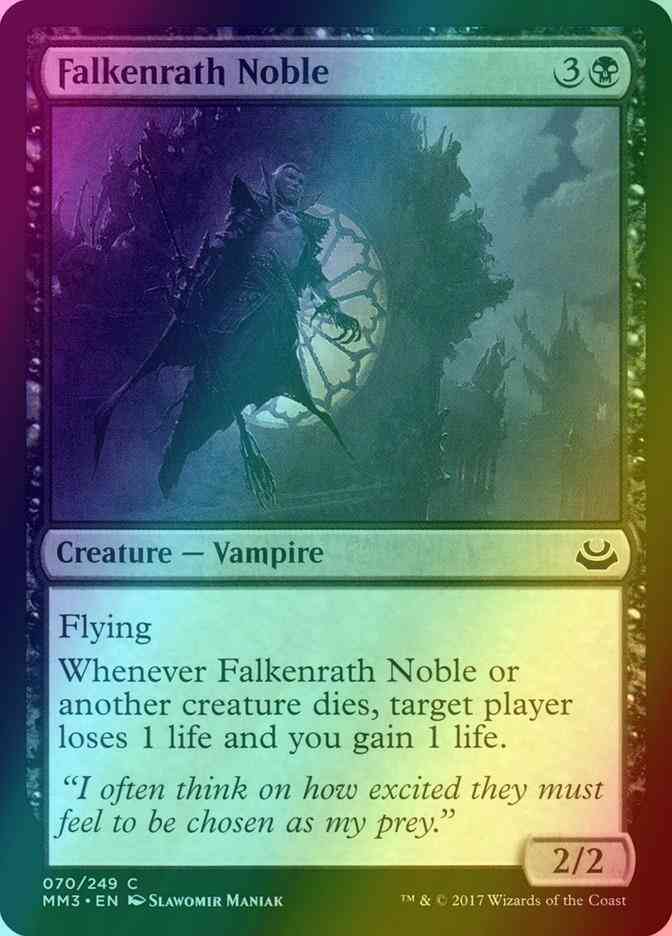 Falkenrath Noble [70] [Modern Masters 2017] [Foil]