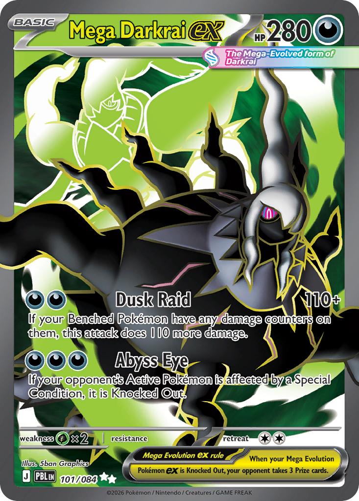 Mega Darkrai ex - 101/084 - Ultra Rare [me05-101] [Ultra]