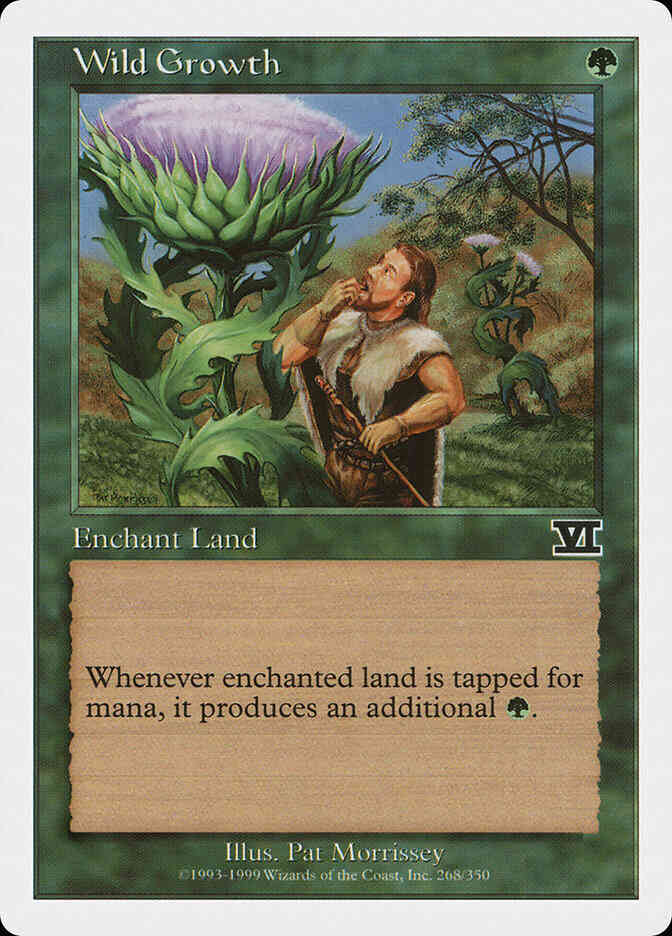 Wild Growth [268] [Classic Sixth Edition] [Non-Foil]