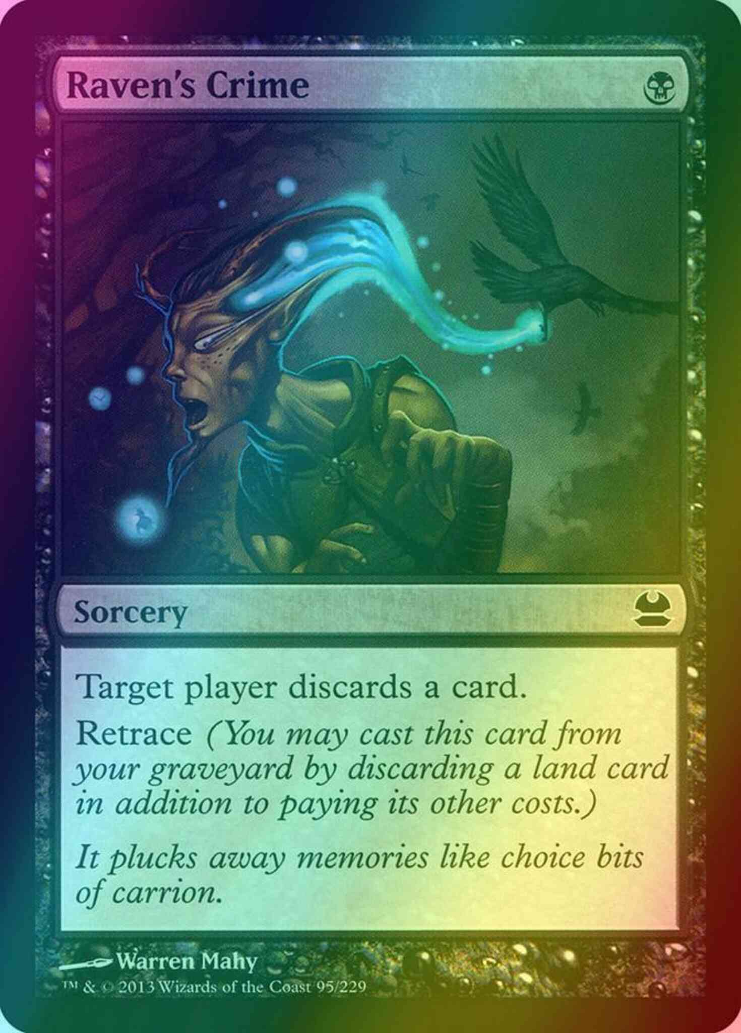 Raven's Crime [95] [Modern Masters] [Foil] – Face to Face Games