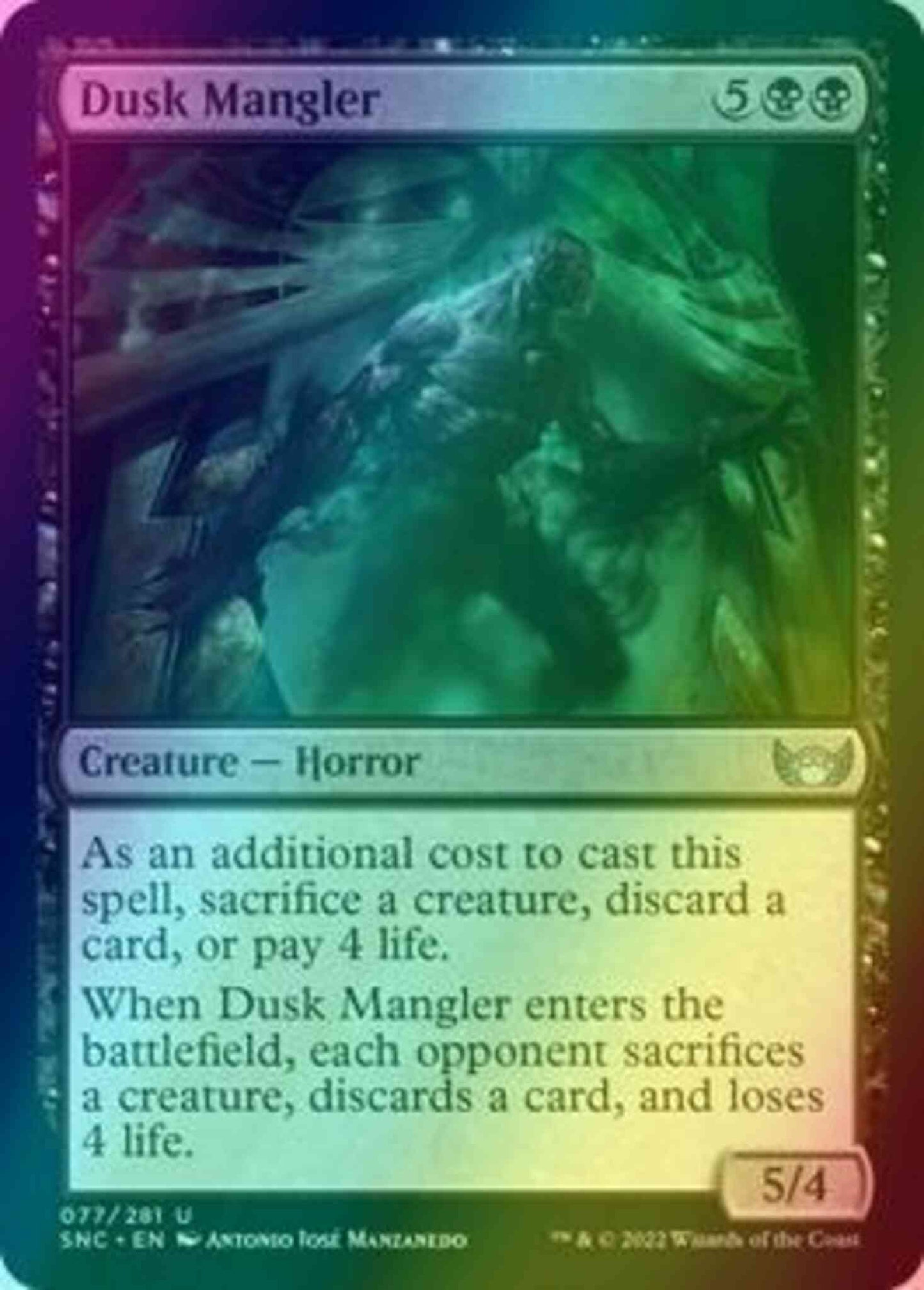 Dusk Mangler [77] [Streets of New Capenna] [Foil]
