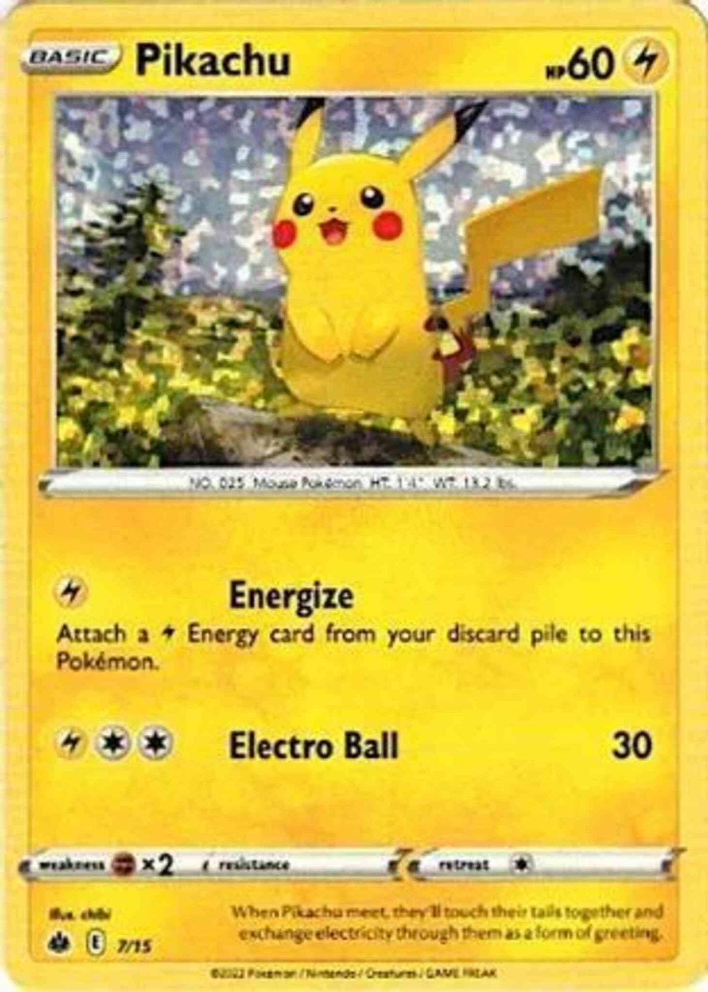 Pikachu - 7/15 - Promo [mcd22-7] [Holo]