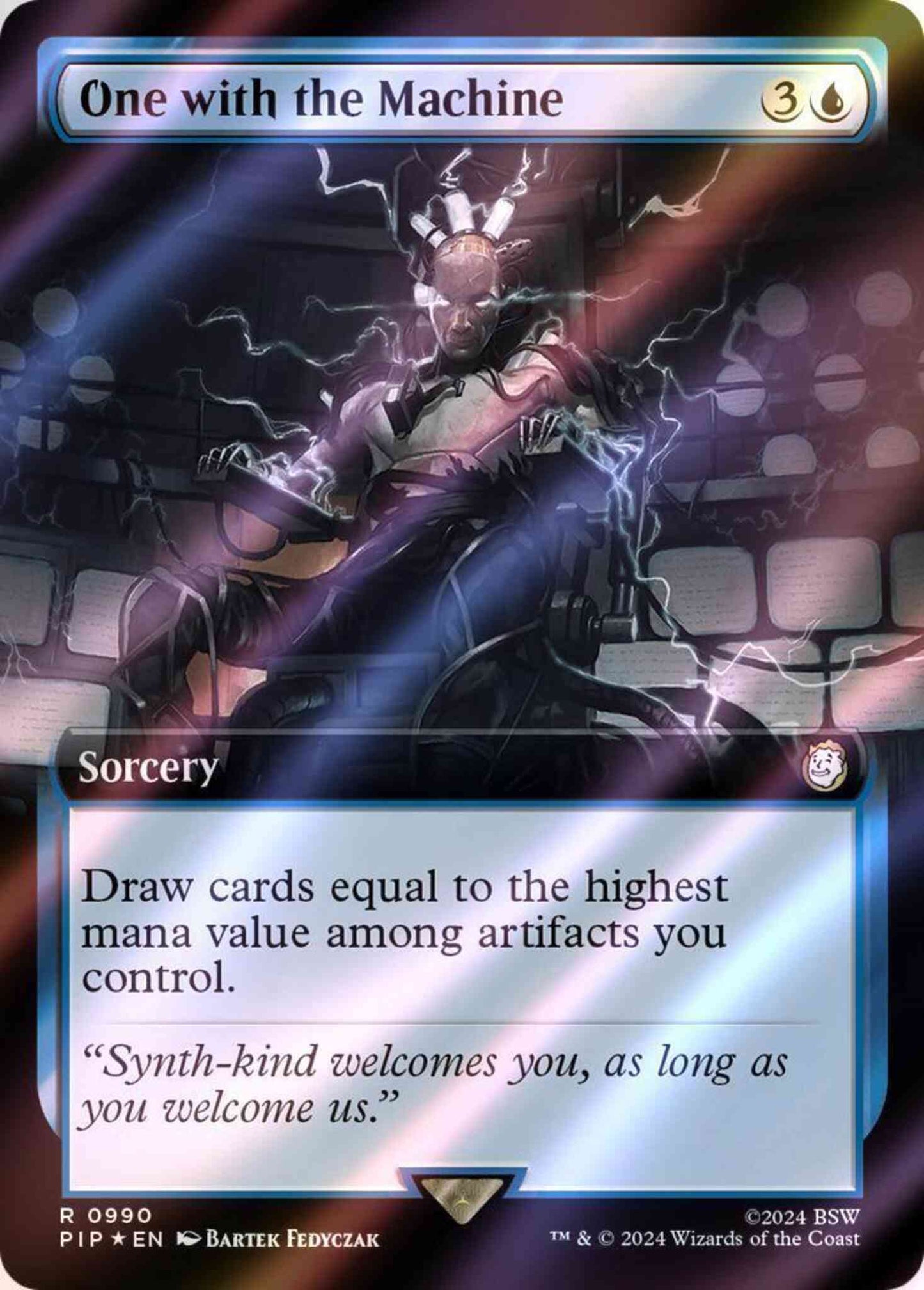 One with the Machine [990] [Extended Art] [Fallout] [Surge Foil]