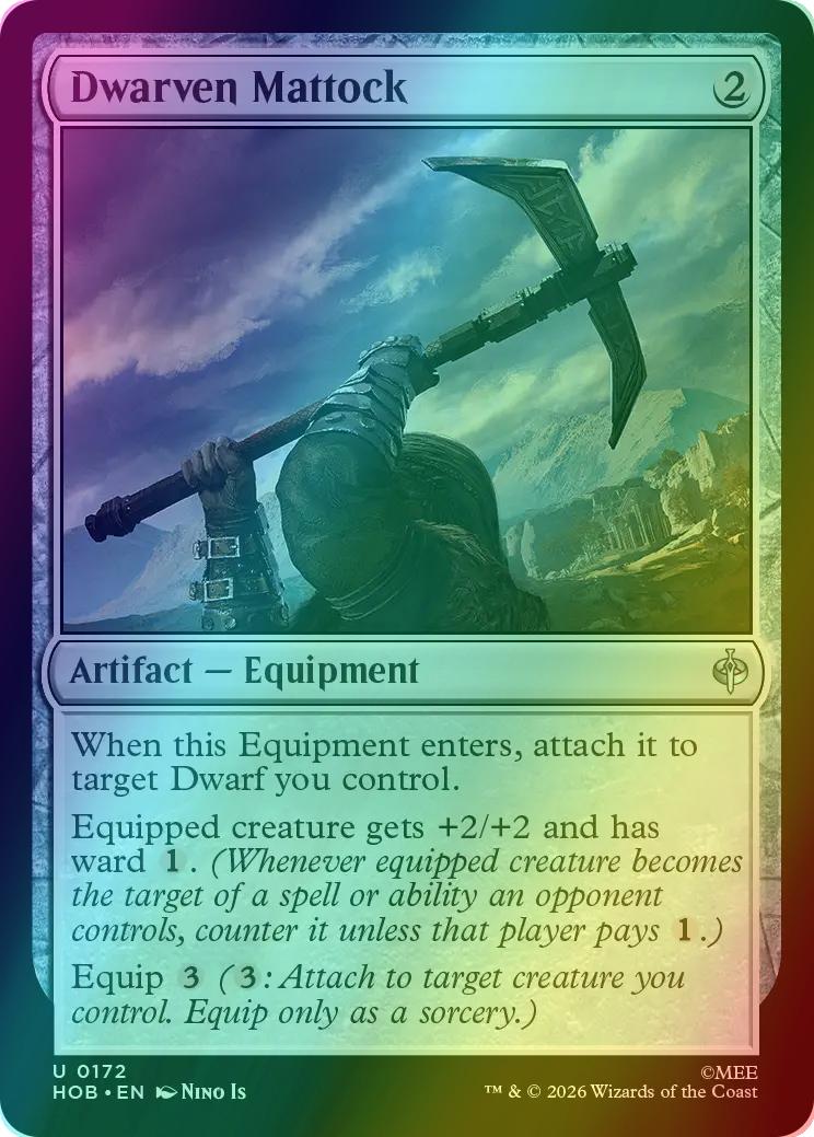 Dwarven Mattock [172] [The Hobbit] [Foil]