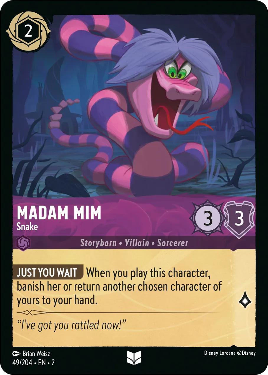 Madam Mim - Snake - 49/204 [Rise Of The Floodborn] [Non-Foil]