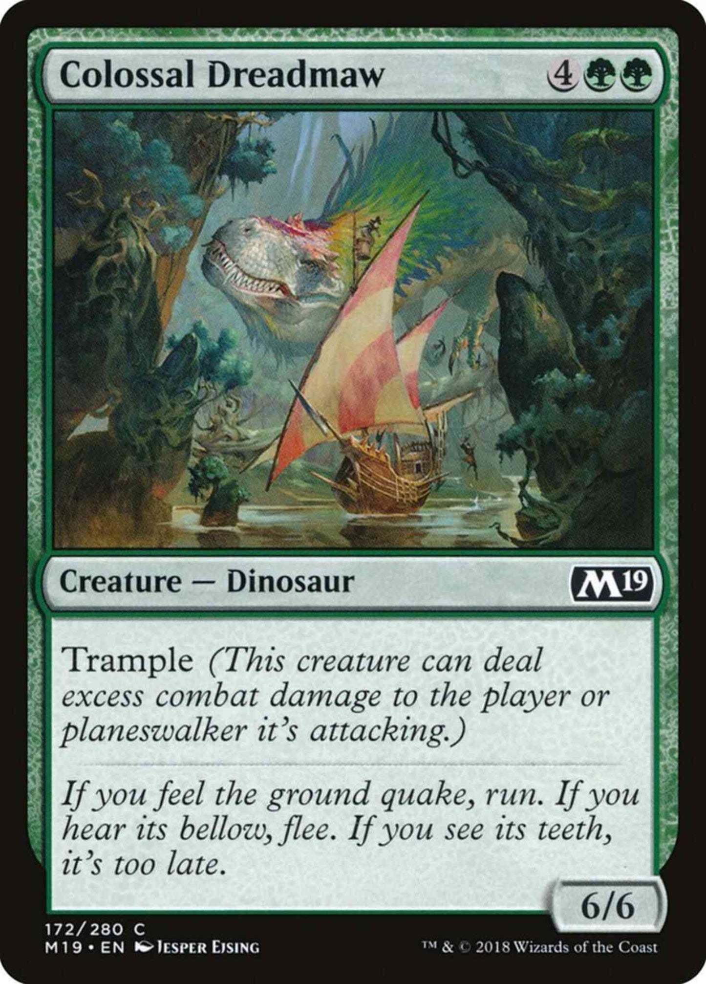 Colossal Dreadmaw [172] [Core Set 2019] [Non-Foil]