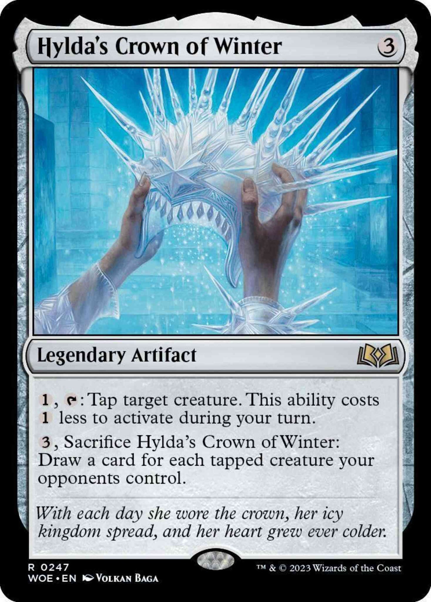 Hylda's Crown of Winter [247] [Wilds of Eldraine] [Non-Foil]