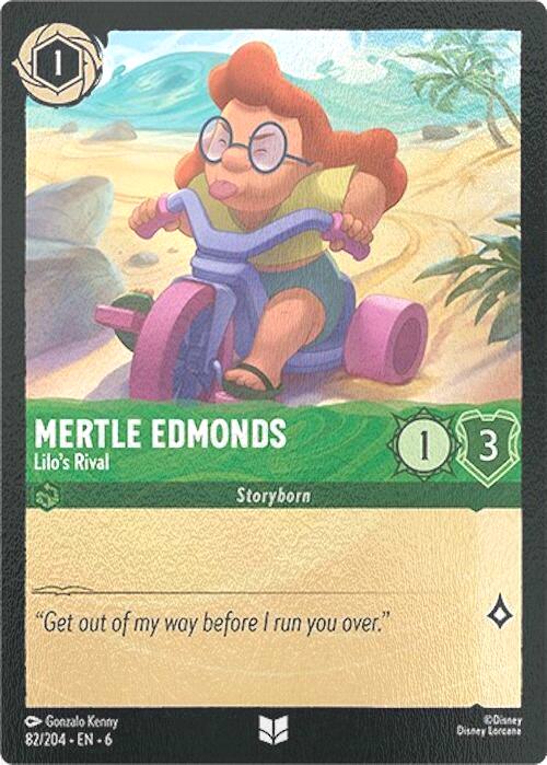 Mertle Edmonds - Lilo's Rival - 82/204 [Azurite Sea] [Cold Foil]