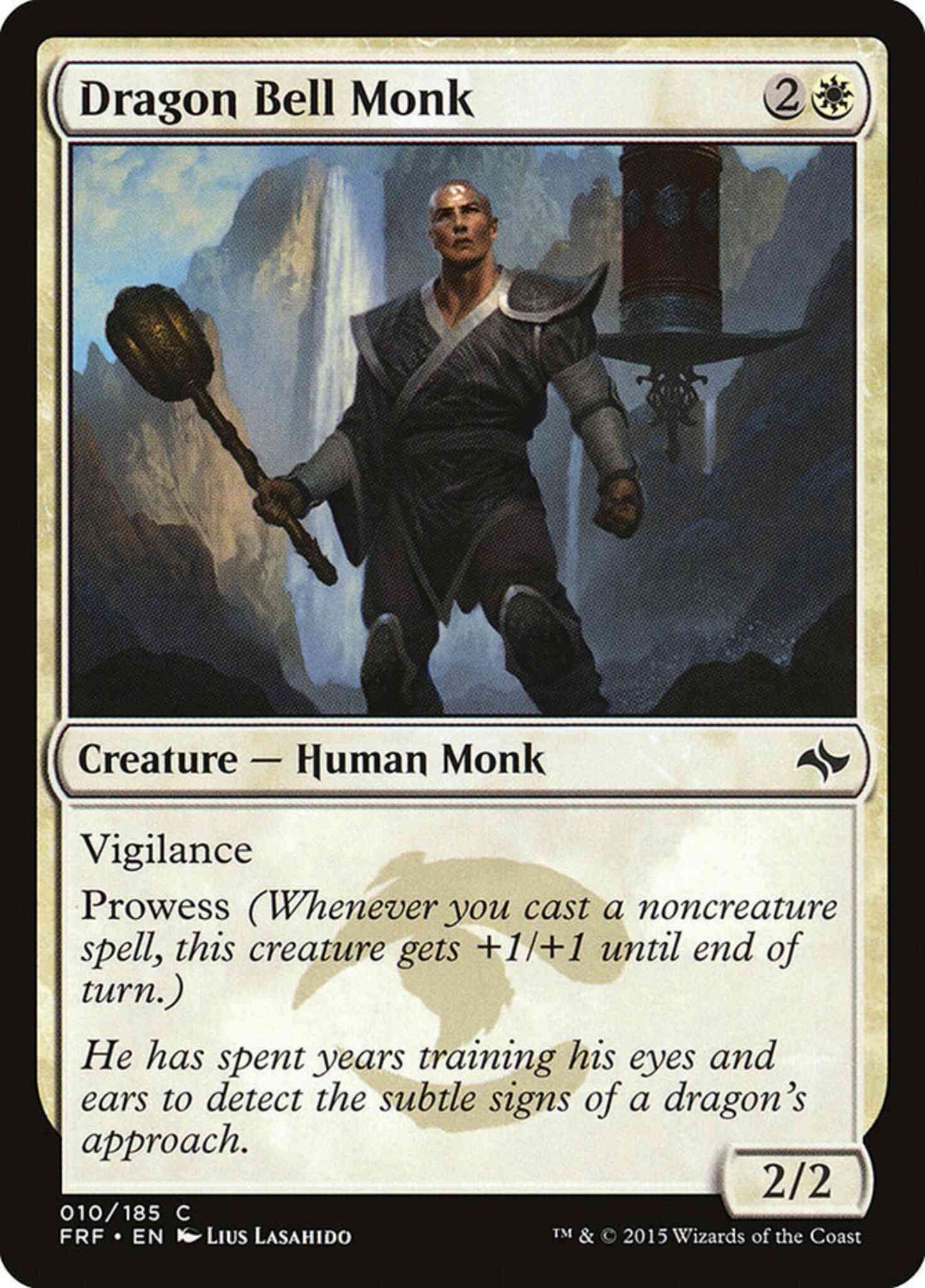 Dragon Bell Monk [10] [Fate Reforged] [Non-Foil]