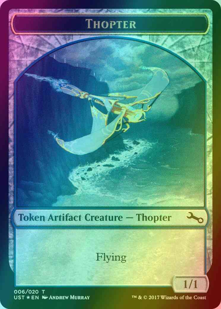 Thopter Token [06] [Unstable Tokens] [Foil]