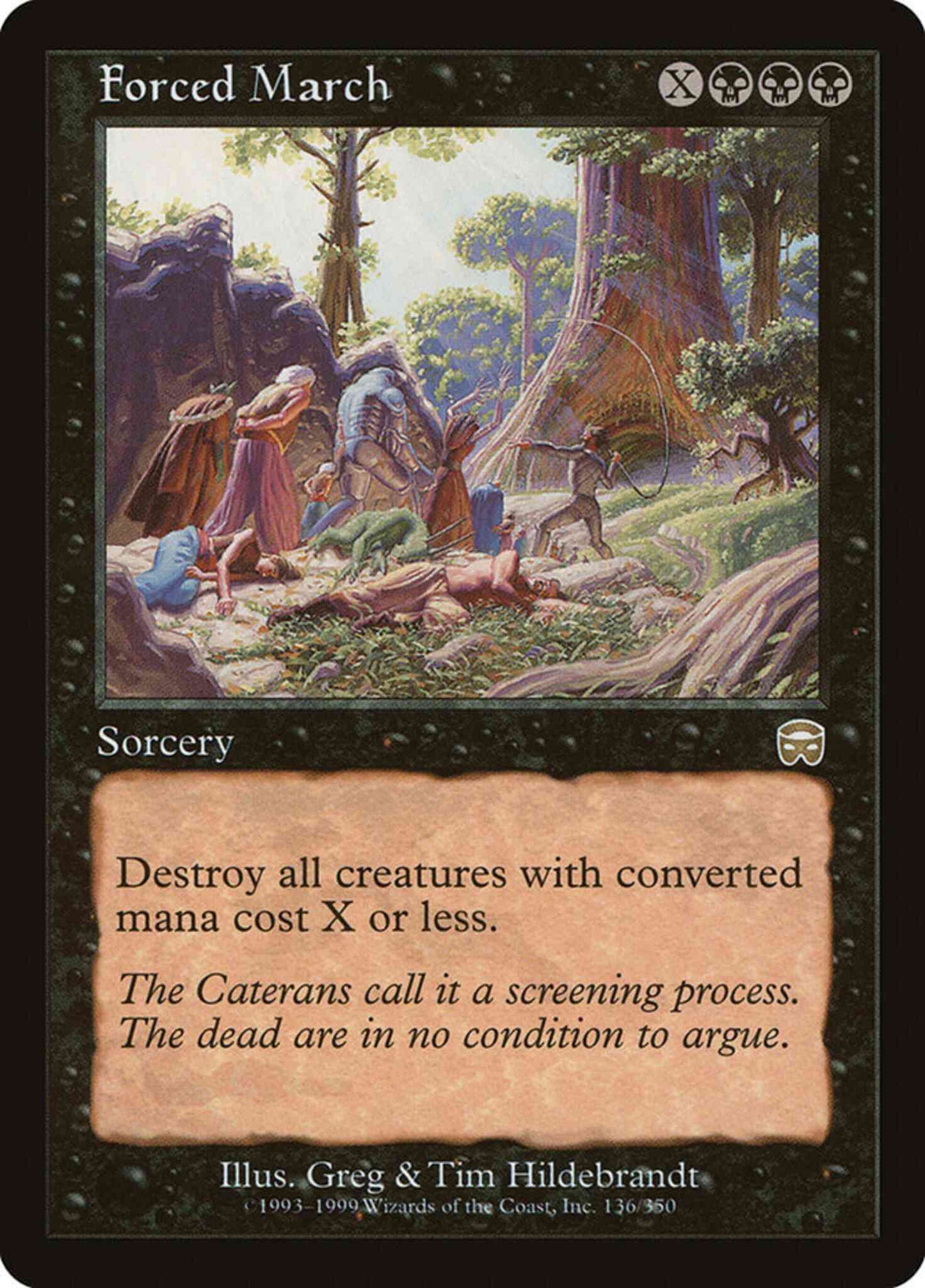Forced March [136] [Mercadian Masques] [Non-Foil]