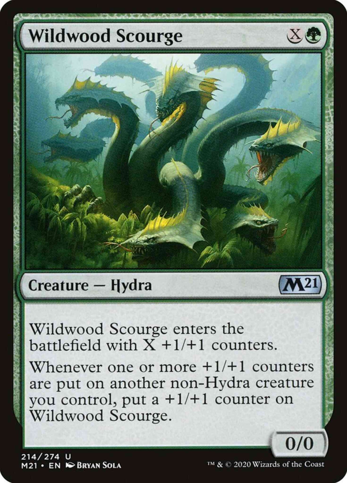 Wildwood Scourge [214] [Core Set 2021] [Non-Foil]