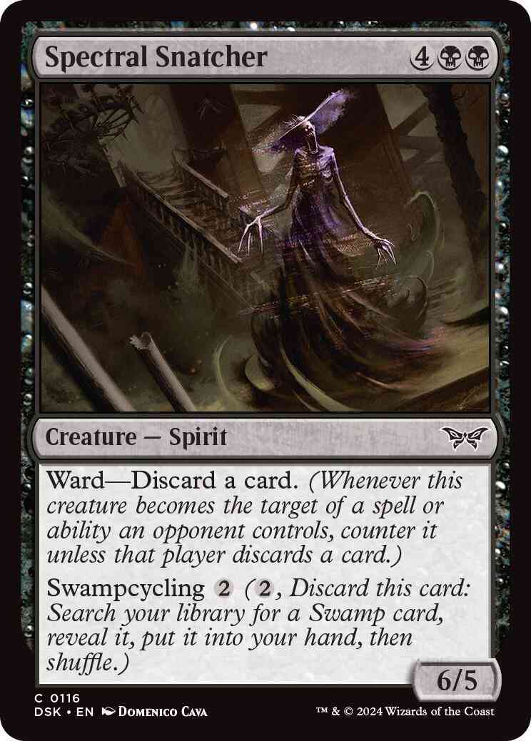 Spectral Snatcher [116] [Duskmourn: House of Horror] [Non-Foil]