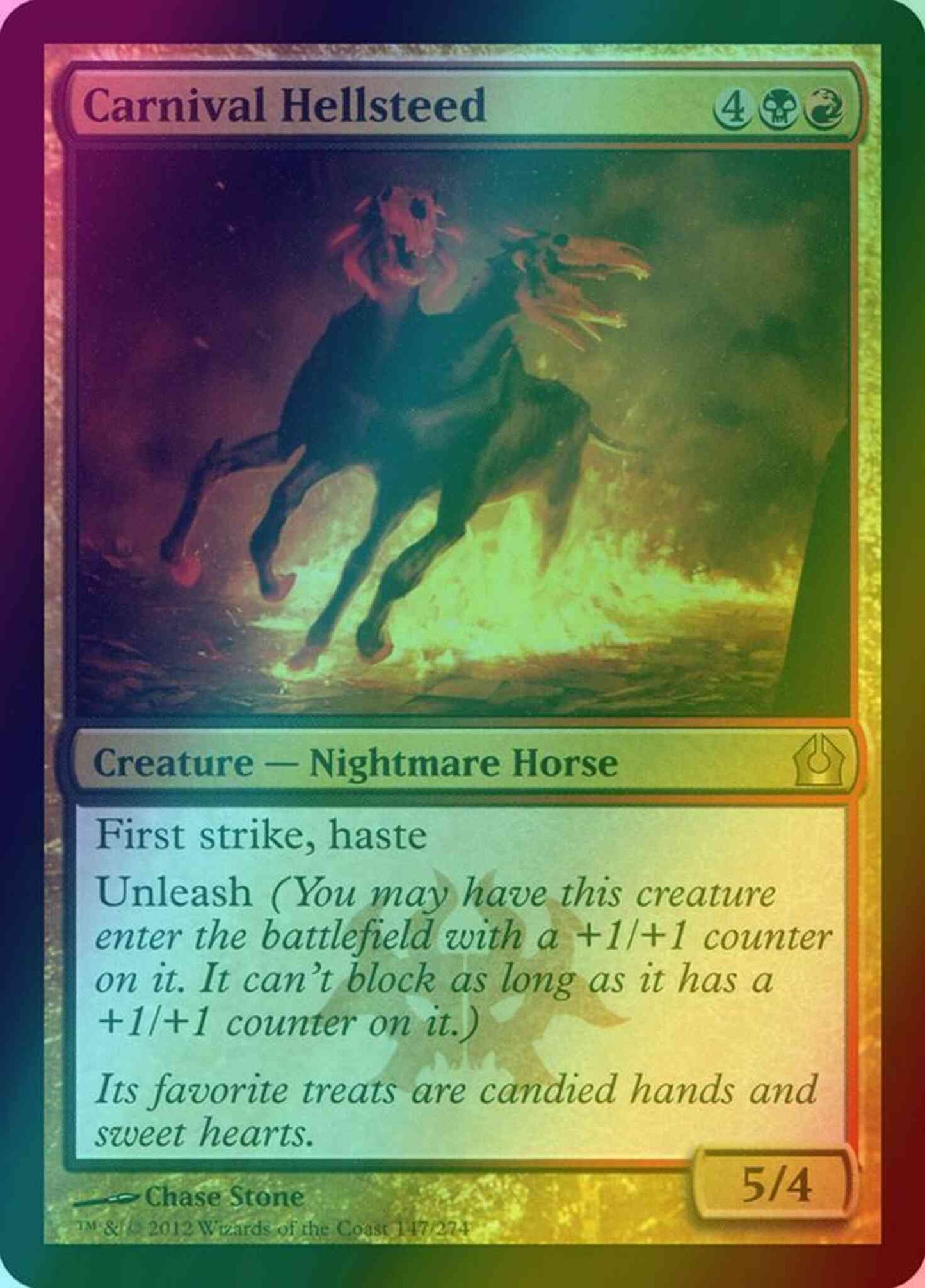Carnival Hellsteed [147] [Return To Ravnica] [Foil]