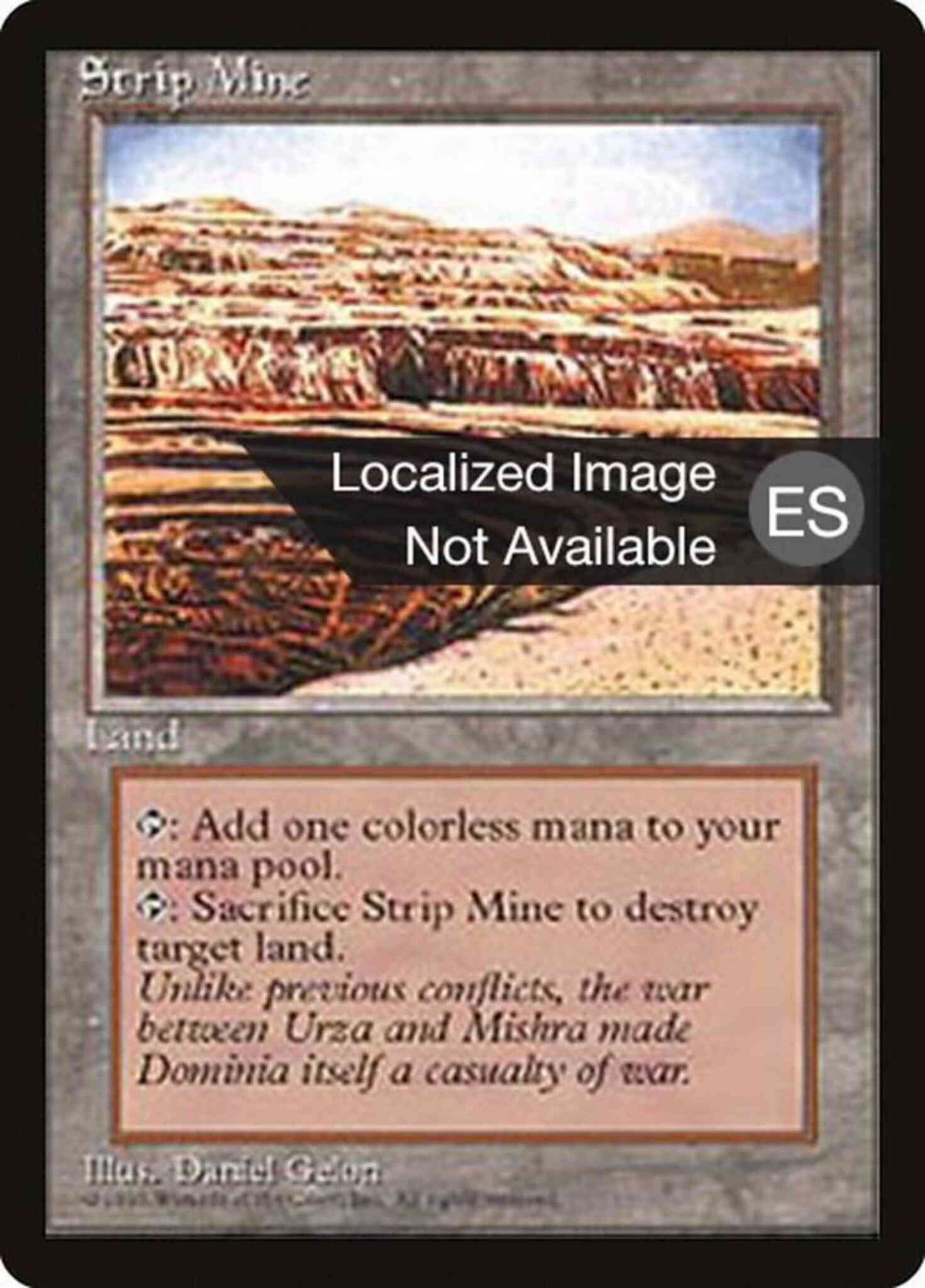Strip Mine - Portuguese [363] [Fourth Edition Black Border: Portuguese] [Non-Foil]