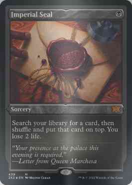 Imperial Seal [439] [Double Masters 2022] [Etched Foil]