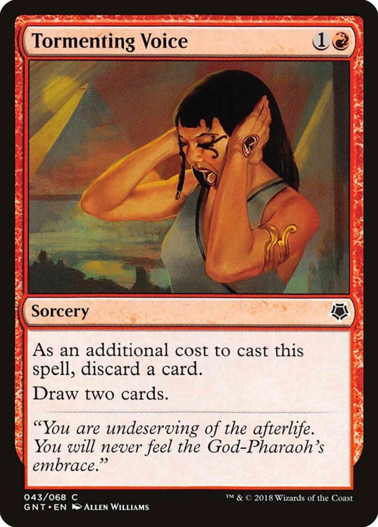 Tormenting Voice [43] [Game Night] [Non-Foil]