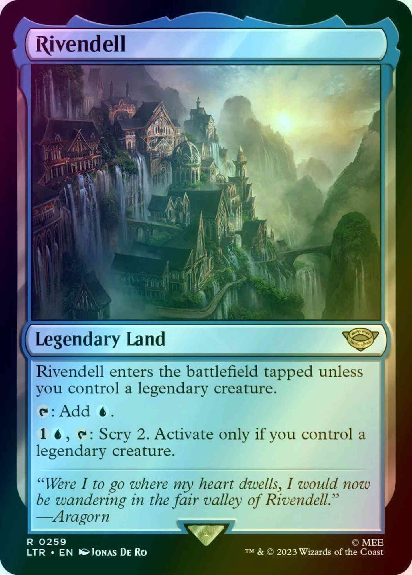 Rivendell [259] [The Lord of the Rings: Tales of Middle-earth] [Foil]