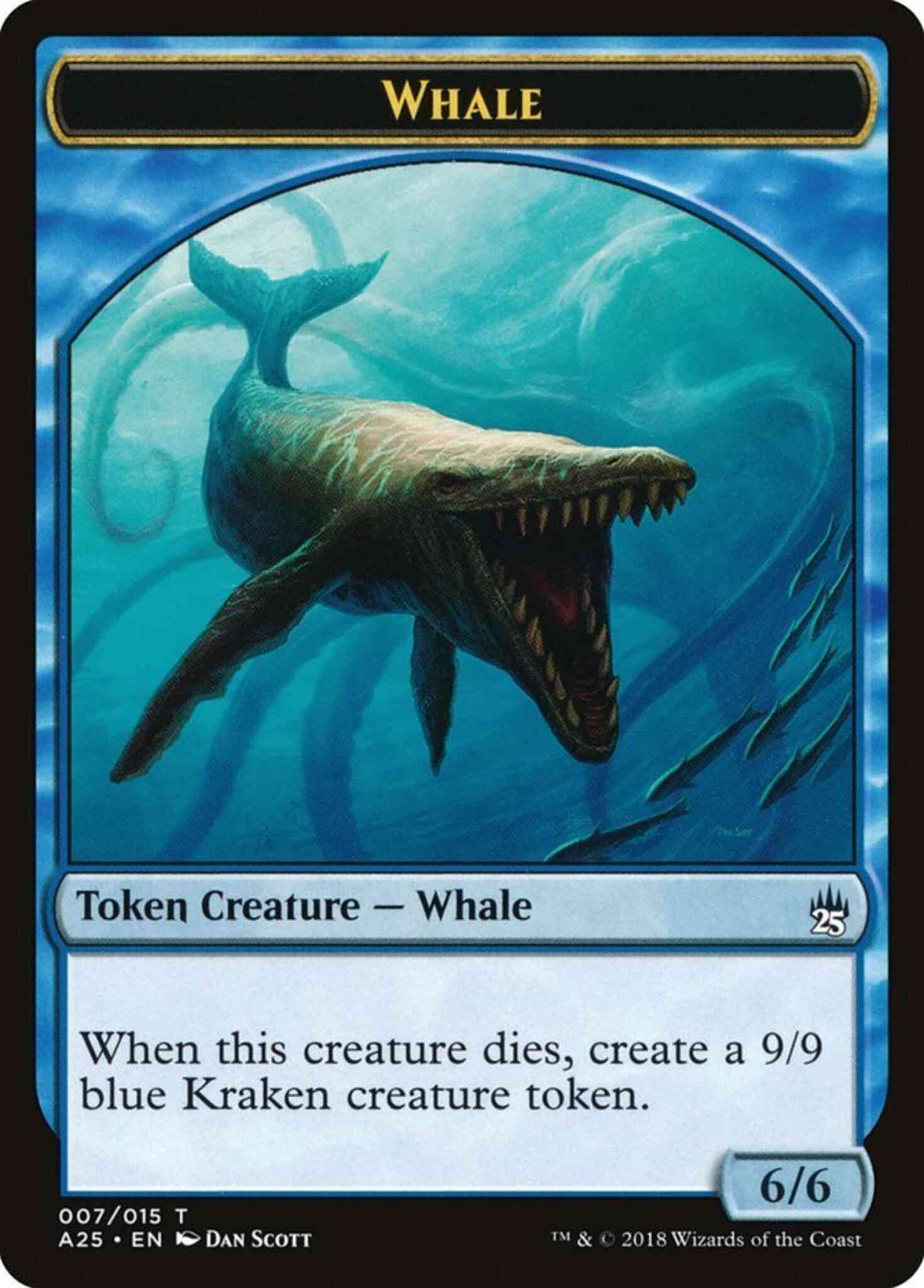 Whale Token [07] [Masters 25 Tokens] [Non-Foil]