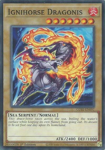 Ignihorse Dragonis - CORI-EN097 - Common - 1st Edition