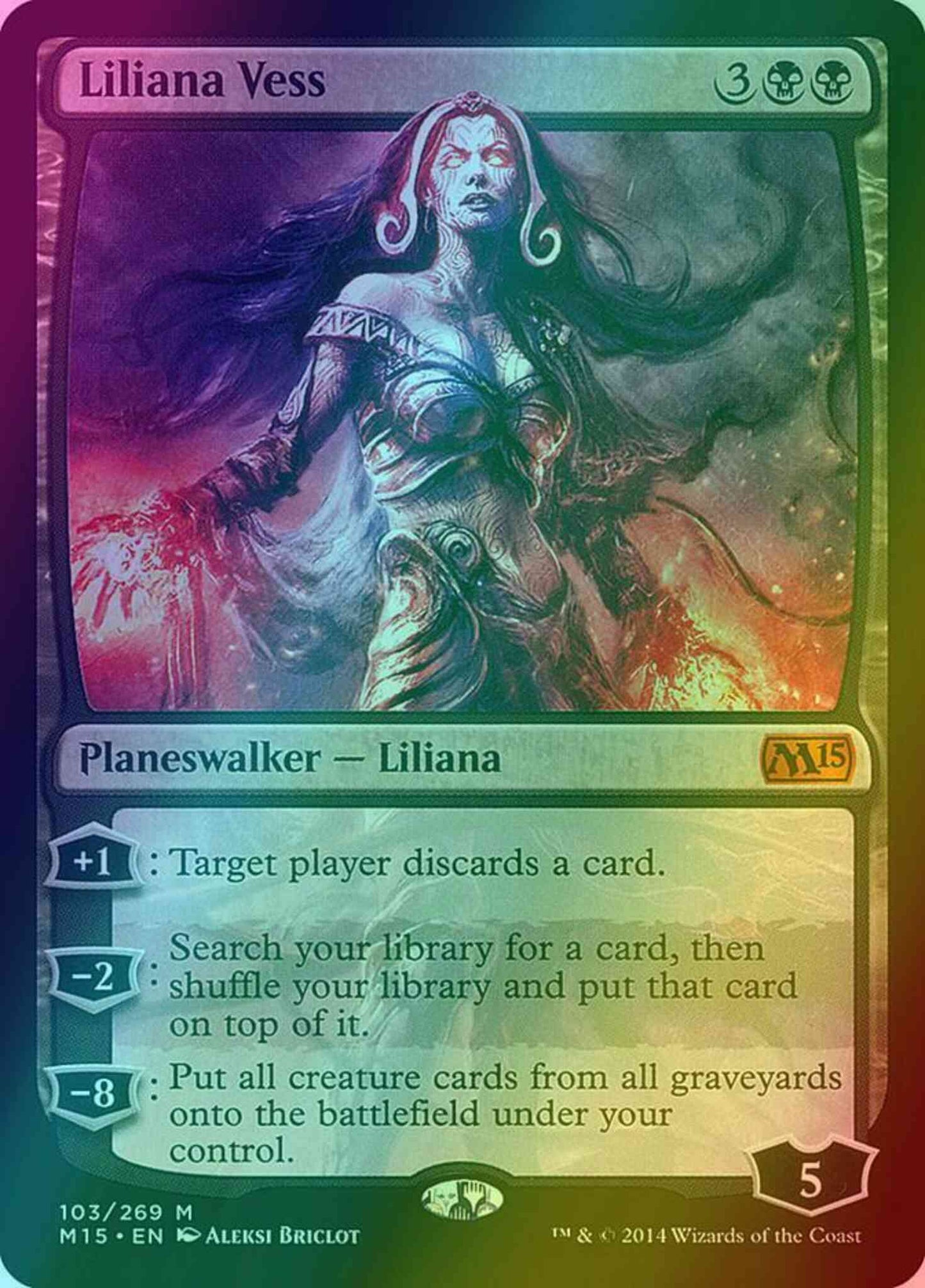Liliana Vess [103] [Magic 2015] [Foil]