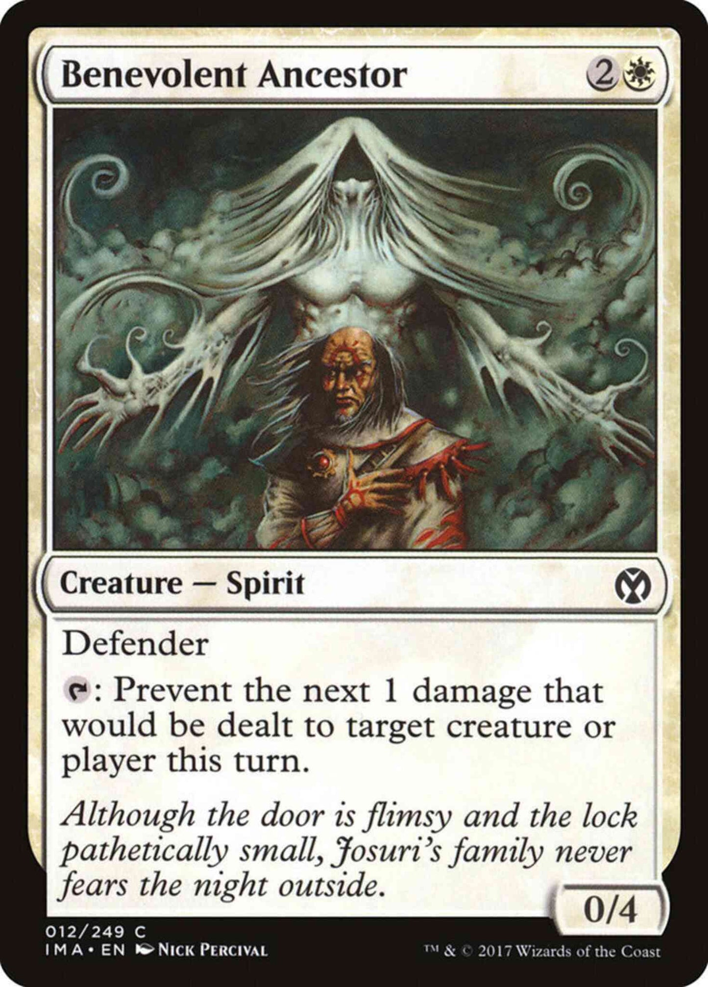 Benevolent Ancestor [12] [Iconic Masters] [Non-Foil]