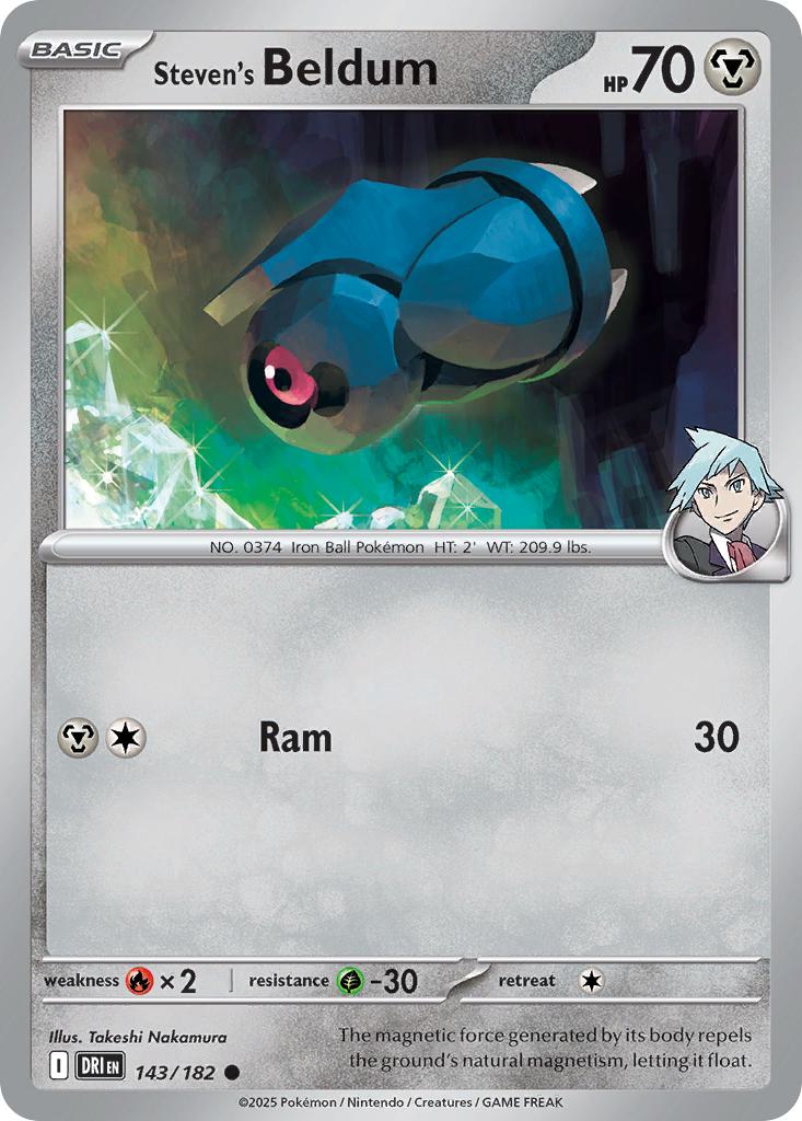 Steven's Beldum - 143/182 - Common [sv10-143] [Non-Holo]