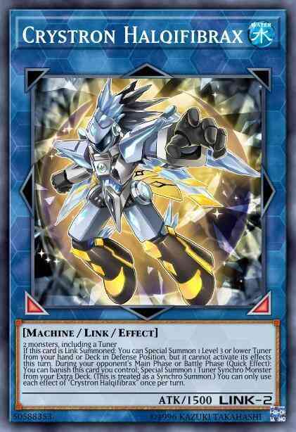 Crystron Halqifibrax - DUOV-EN001 - Ultra Rare - 1st Edition