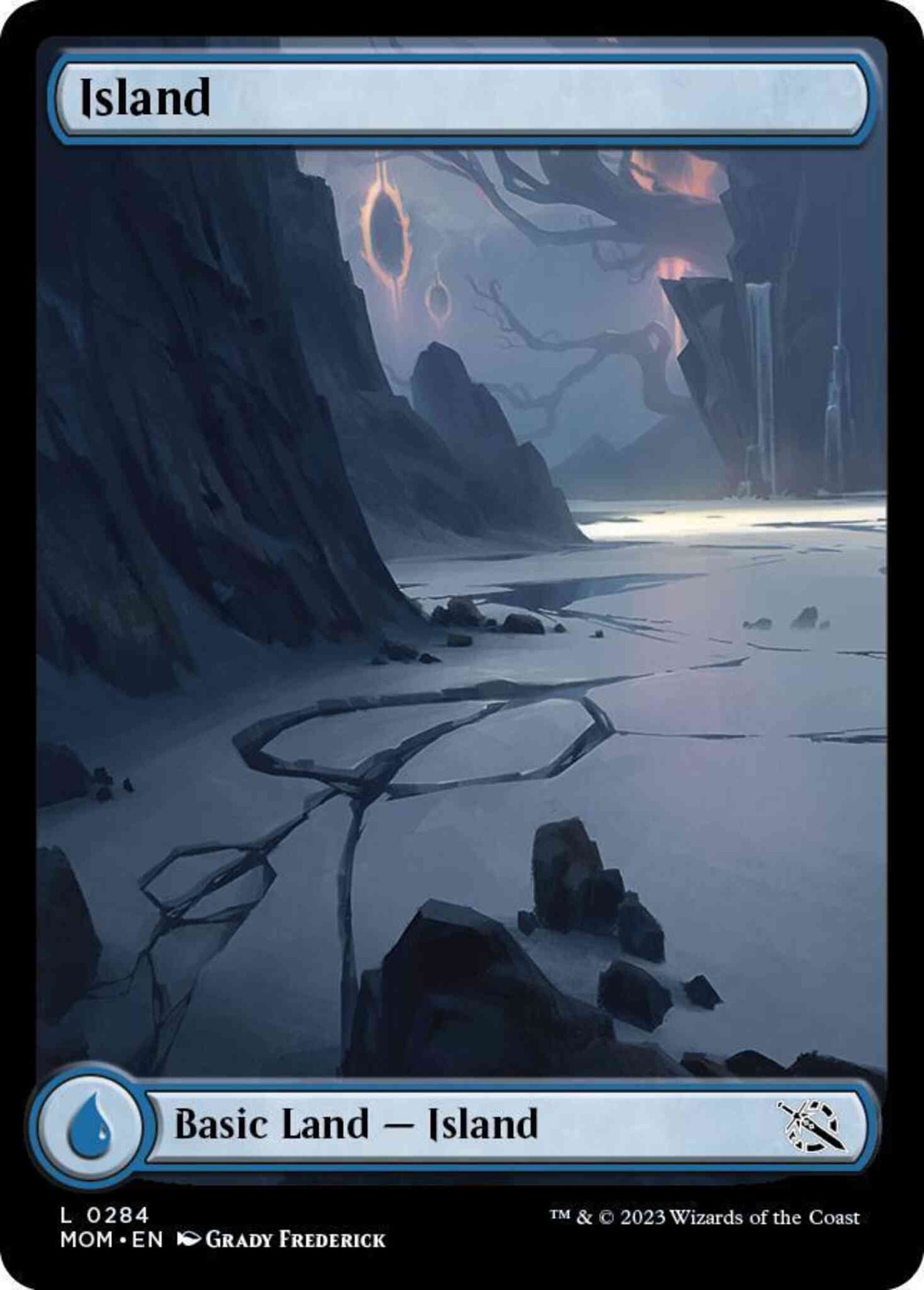 Island [284] [Full Art] [March of the Machine] [Non-Foil]