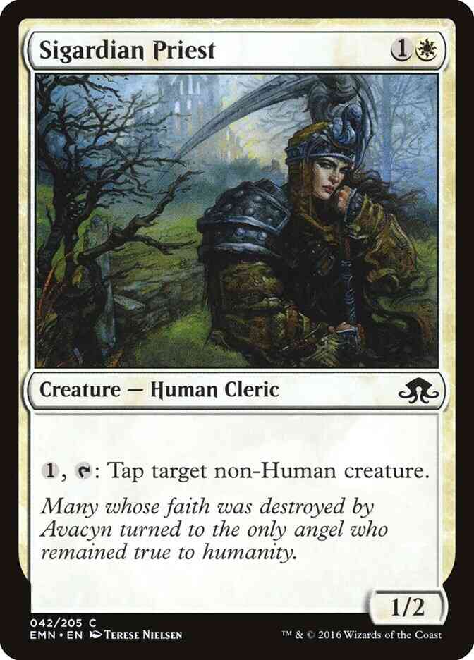 Sigardian Priest [42] [Eldritch Moon] [Non-Foil]