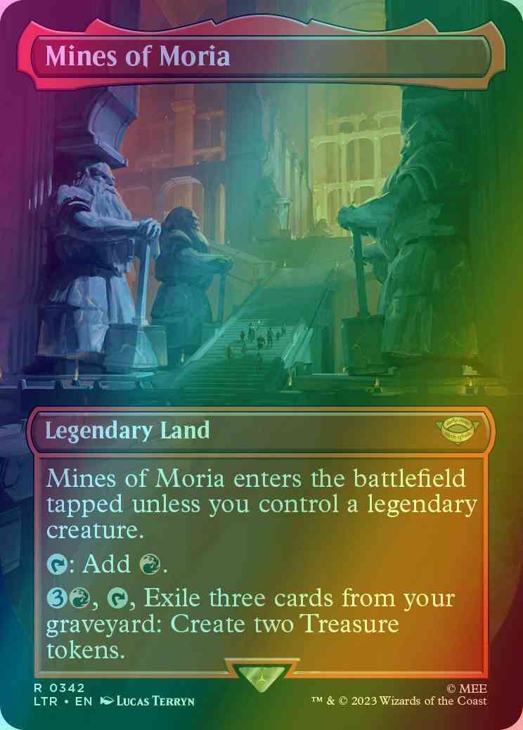 Mines of Moria [342] [Borderless] [The Lord of the Rings: Tales of Middle-earth] [Foil]