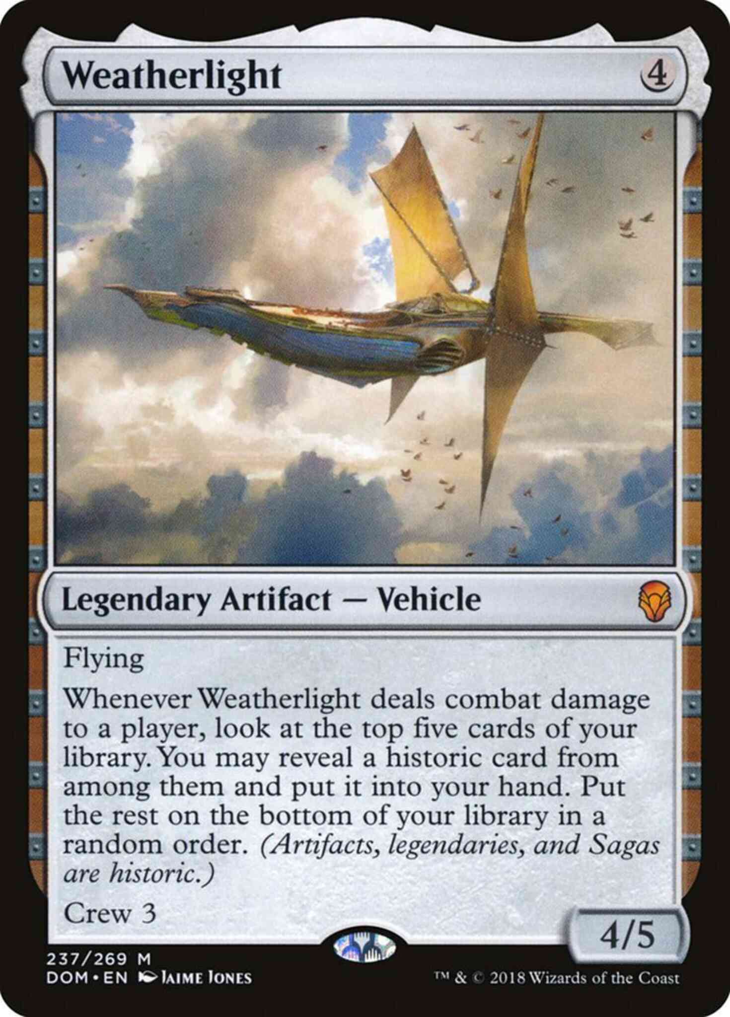 Weatherlight [237] [Dominaria] [Non-Foil] – Face to Face Games