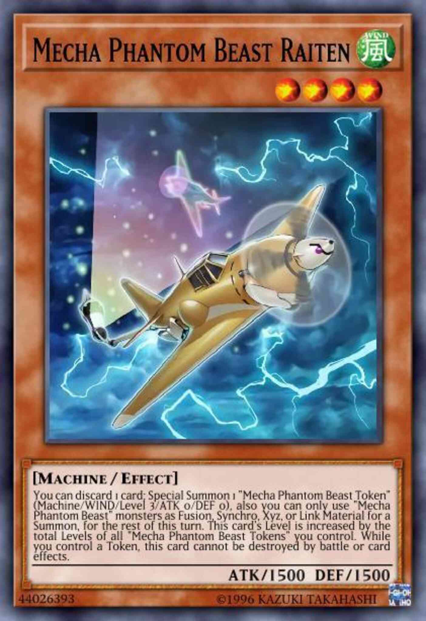 Mecha Phantom Beast Raiten - CIBR-EN030 - Common - Unlimited