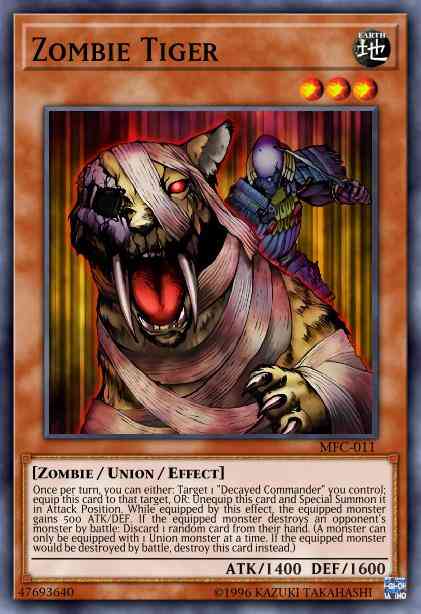 Zombie Tiger - DR1-EN066 - Common - Unlimited
