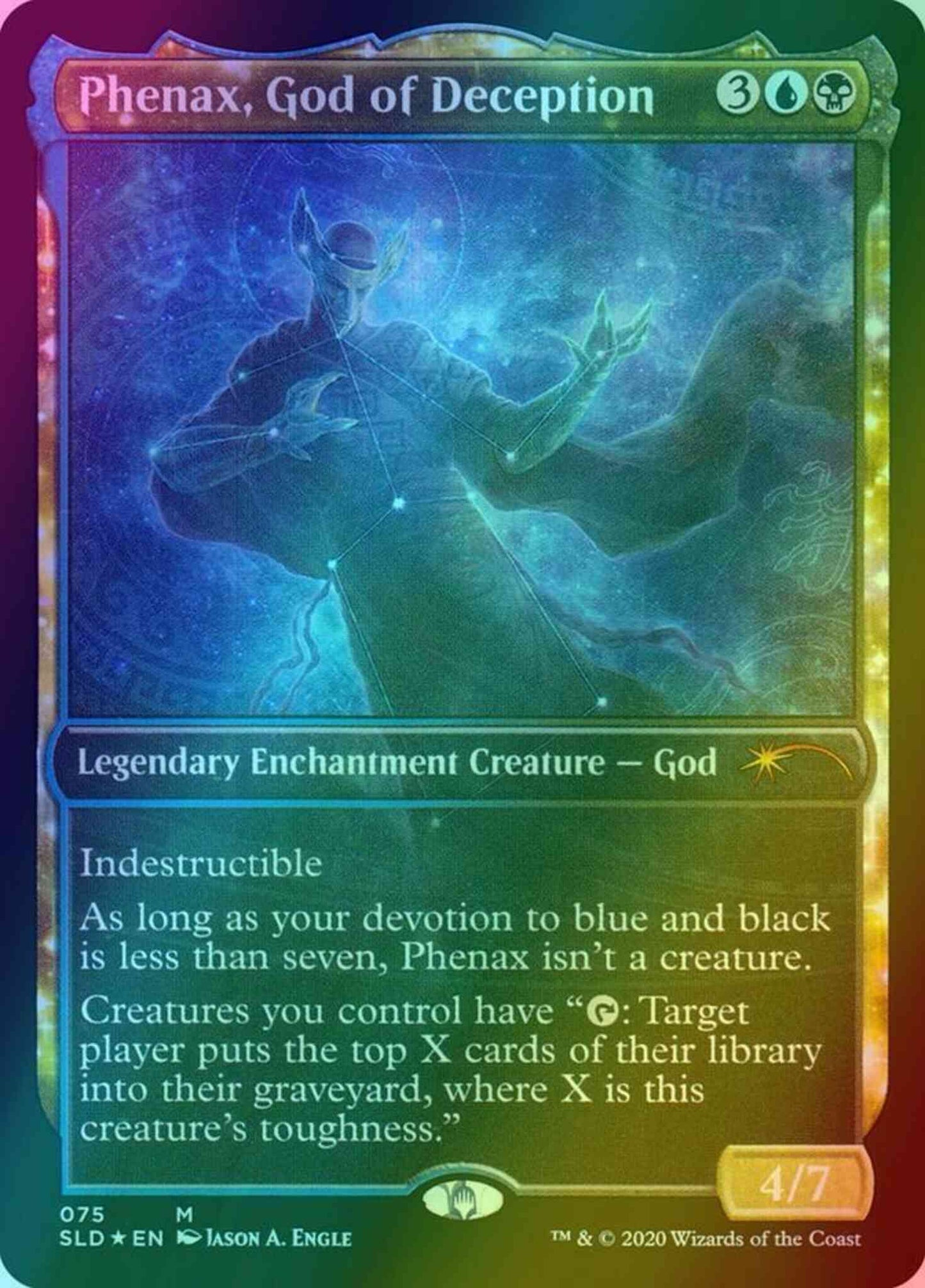 Phenax, God of Deception [0075] [Theros Stargazing Vol. III] [Secret Lair Drop] [Foil]